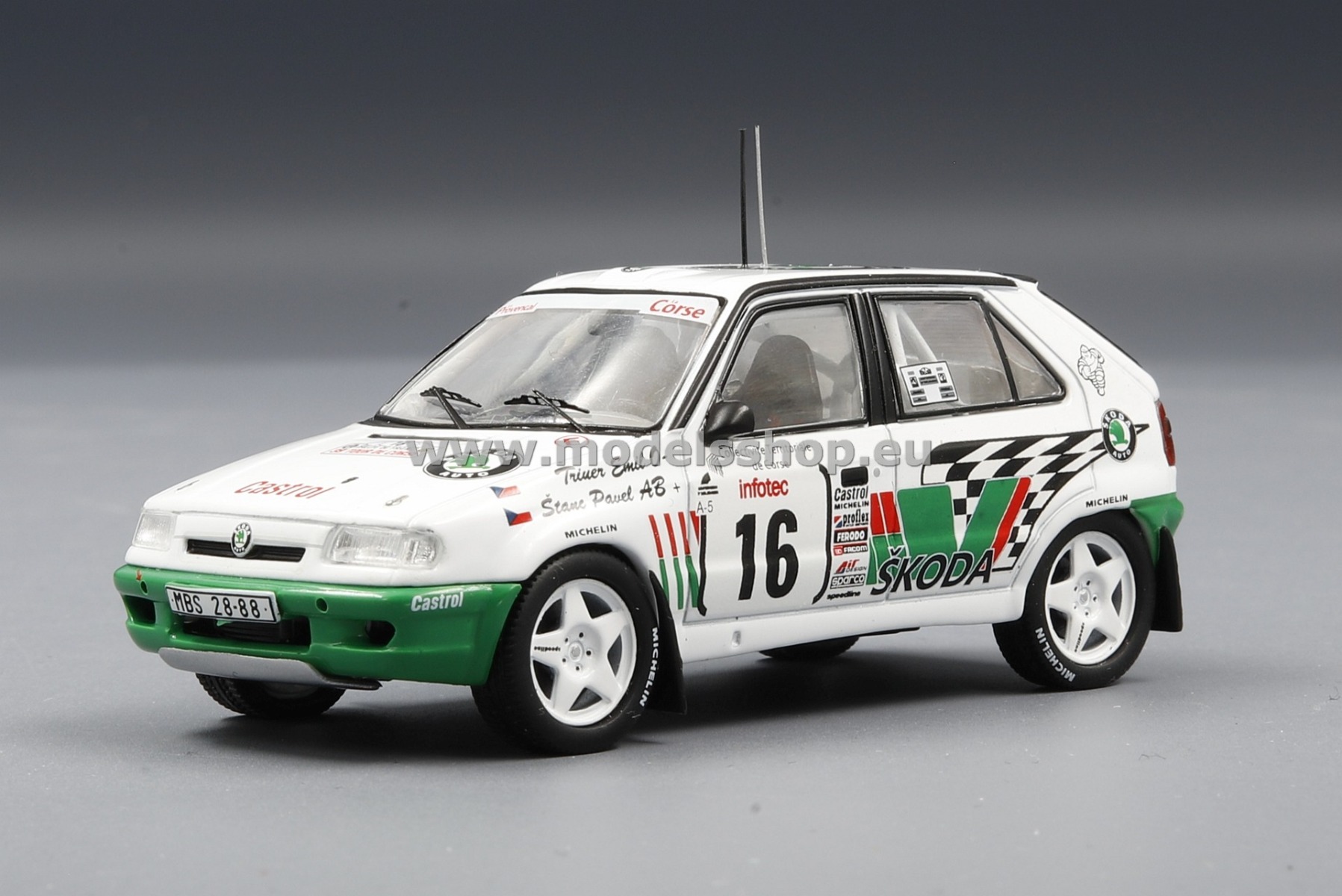 Skoda - Felicia Kit Car Tour de Corse 1995 - IXO - 1/18 - Autos