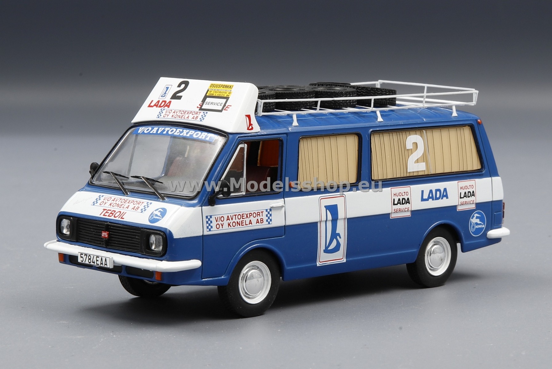 RAF 2203 Latvia, Lada Rally service, 1000 Lakes 1984 Rally