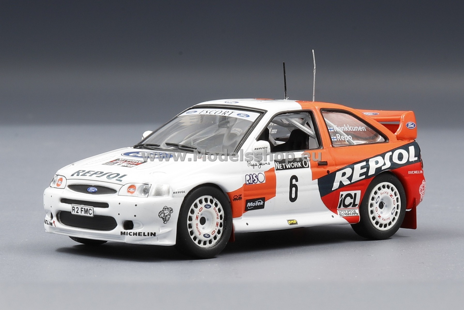 Ford Escort WRC, No.6, Repsol, Rallye WM, RAC Rally 1997, 25th RAC anniversary Edition, J.Kankkunen/J.Repo Ford Escort WRC, No.6, Repsol, Rallye WM, RAC Rally 1997, 25th RAC anniversary Edition, J.Kankkunen/J.Repo