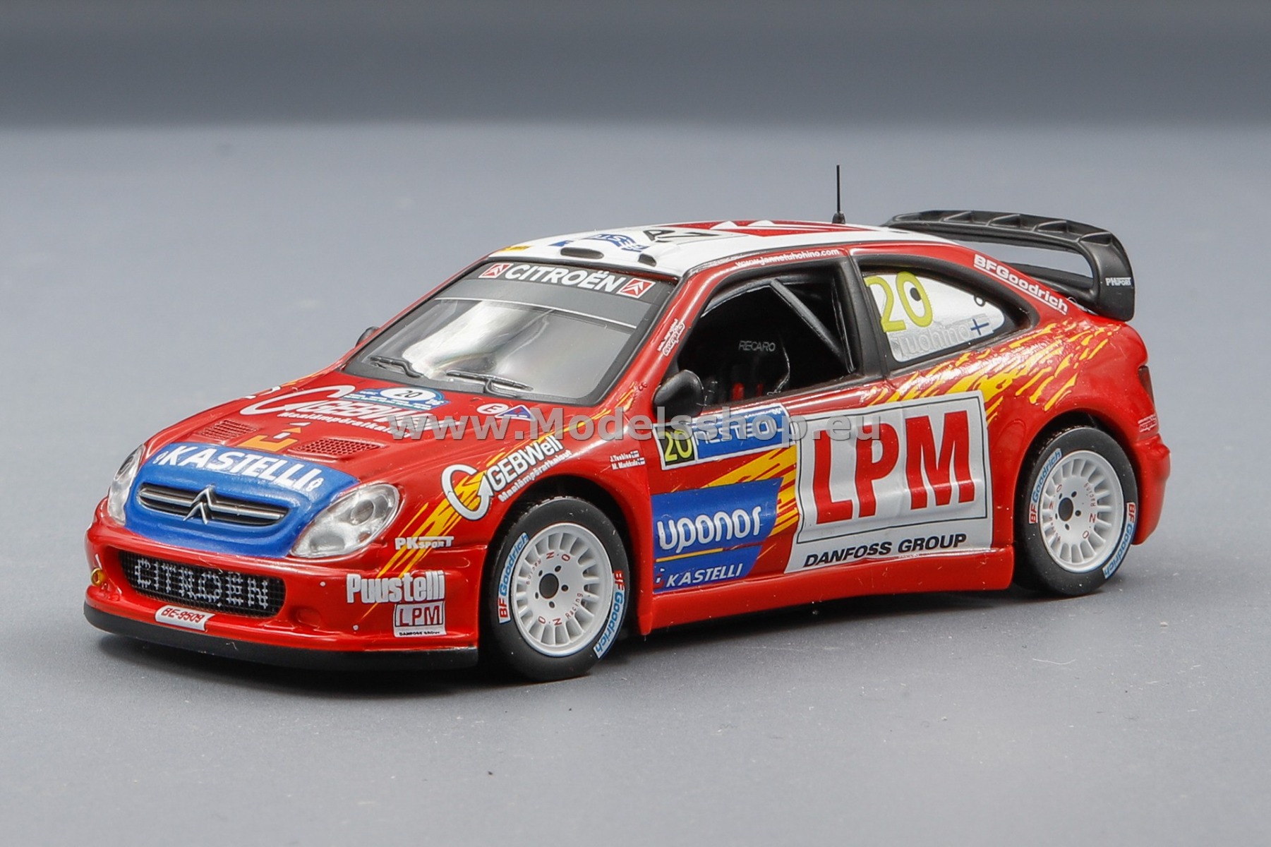 Citroen Xsara WRC No.20 Rally Finland 2006, J. Tuohino - M