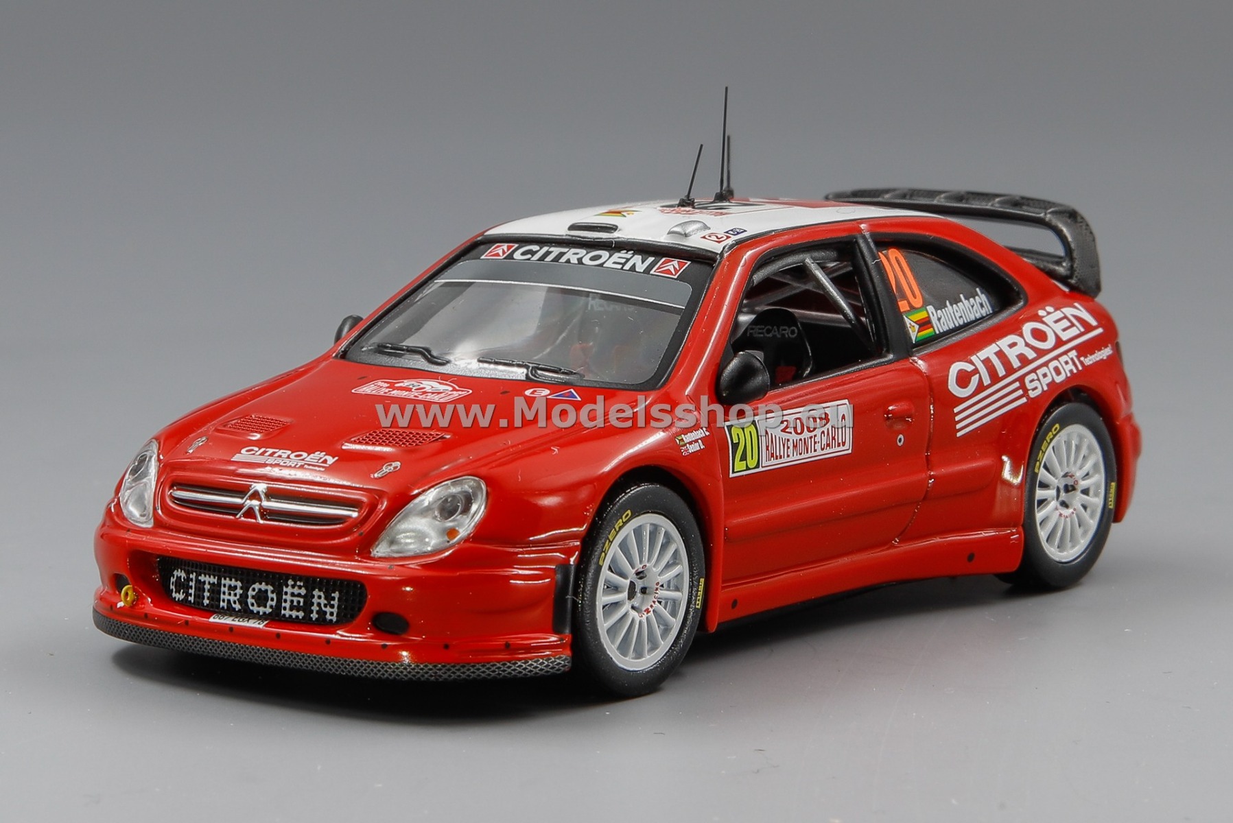 IXO RAM310 Citroen Xsara WRC No.20 Rally Monte Carlo 2008 C