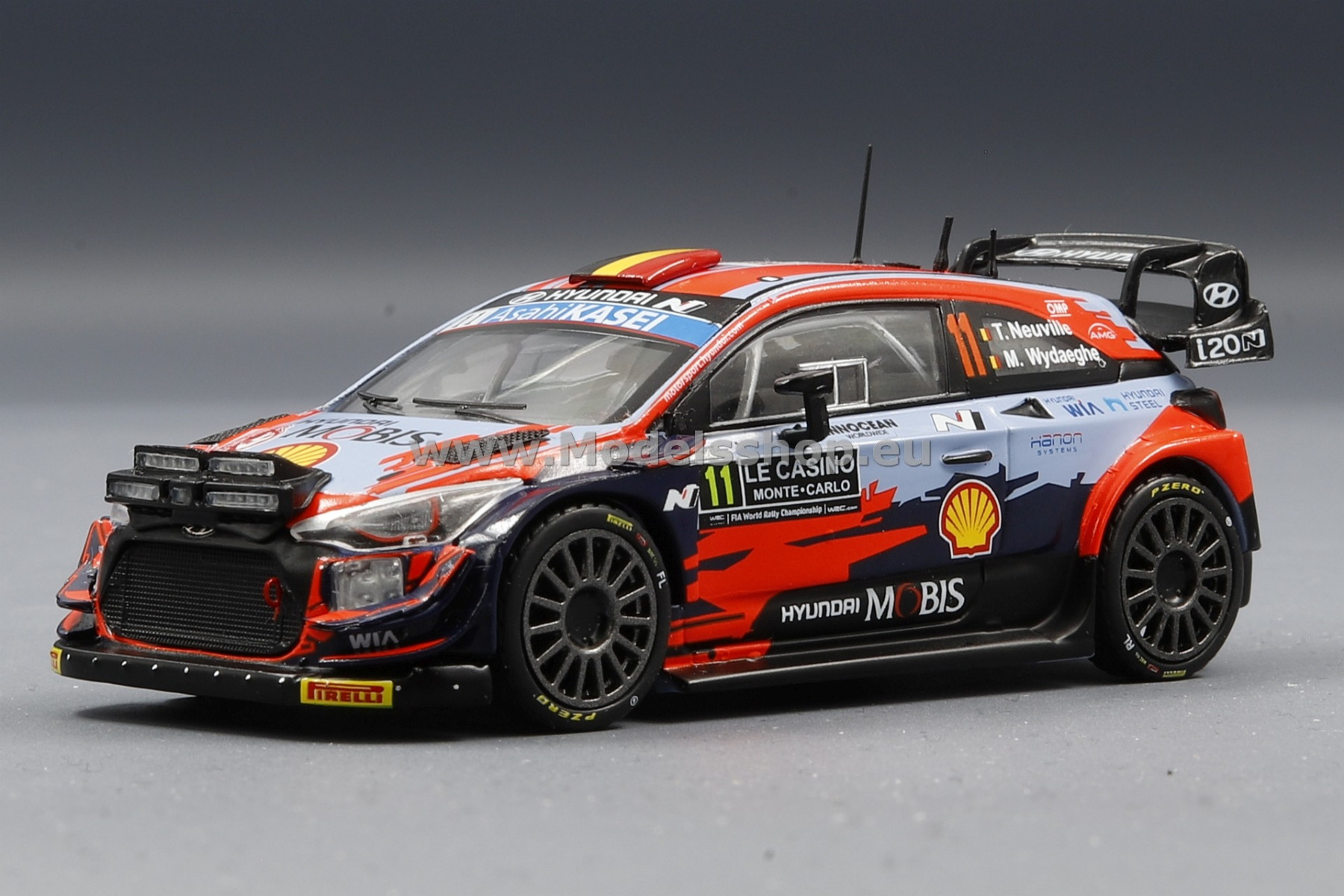 【新品 未開封】　Hyundai i20 Coupe WRCミニカー 1/43 Ixo 1:43 Hyundai i20 Coupe WRC #5 Winner Rallye Tour de