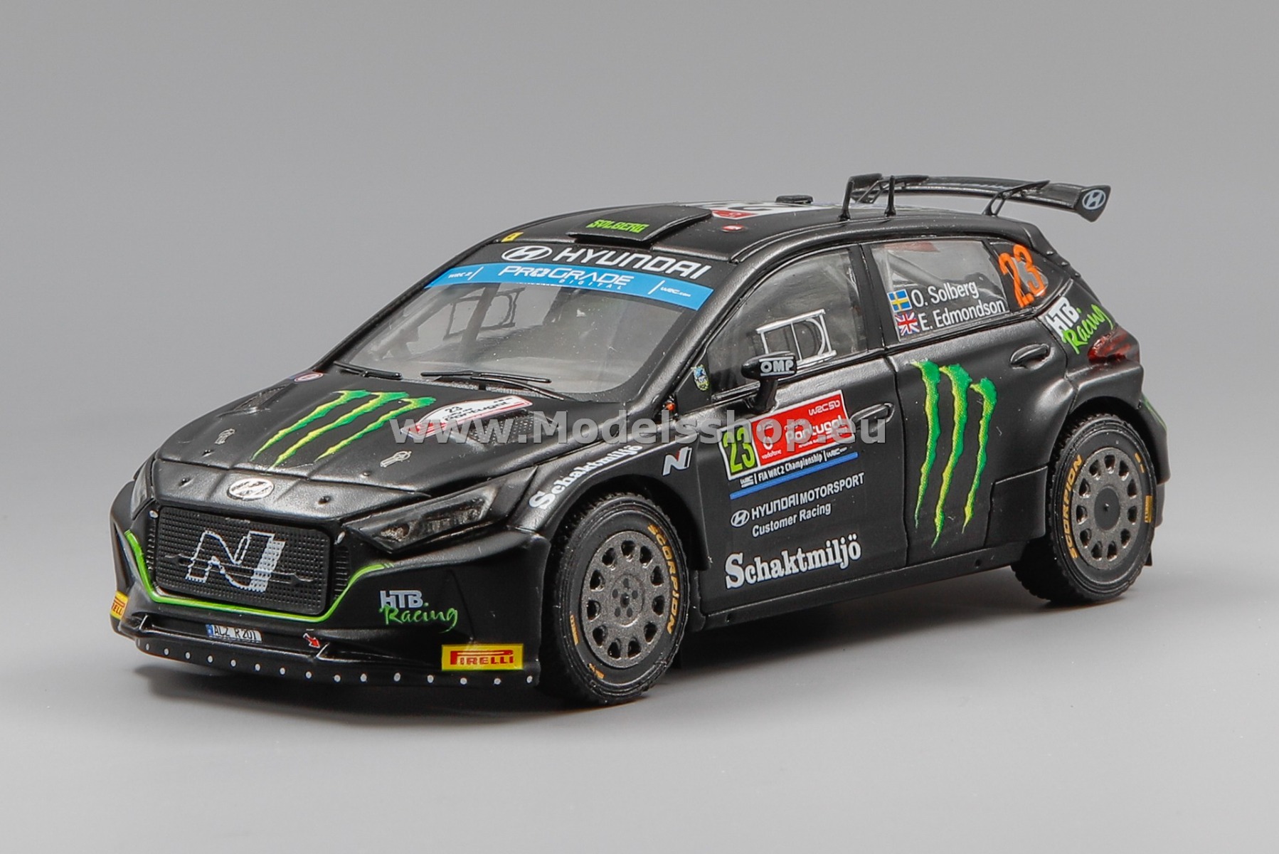 IXO RAM852.22 Hyundai i20 N Rally2, No.23, Monster, Rallye