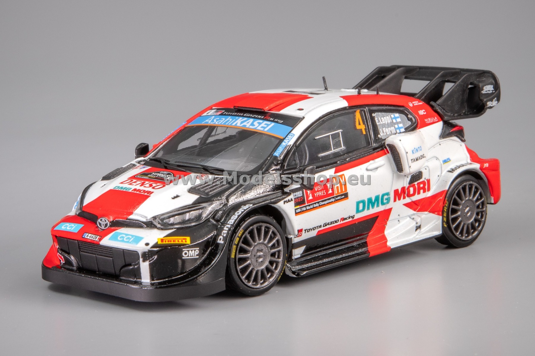 IXORAM874.22 Toyota GR Yaris Rally1, No.4, Rallye WM, Rally Ypern