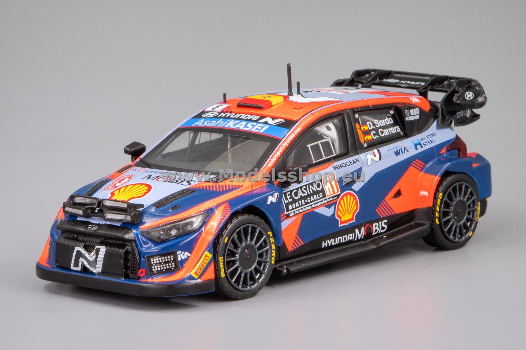 IXO RAM883.22 Hyundai i20 N Rally1, No.6, Rally WM, Rallye Monte