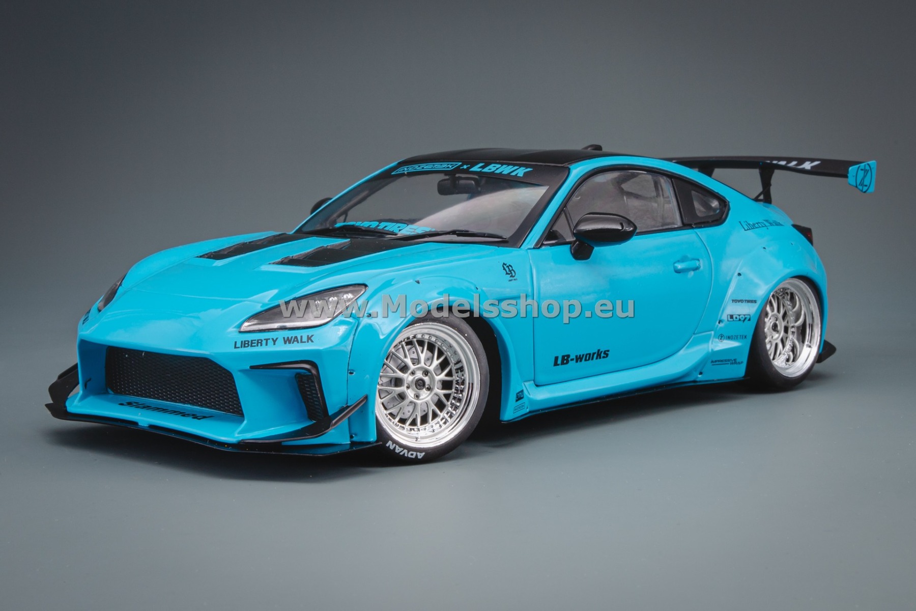 Solido S1813601 Toyota GR86 LBWK Body Kit, 2024 /Baby Blue/
