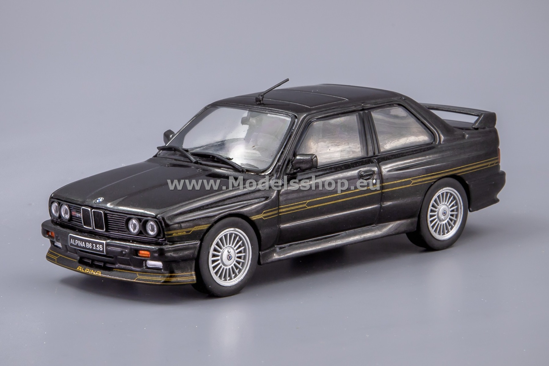 1/43 BMW E30 M3 Alpina B6 3.5S Alpina Blue 1989 Diecast Car