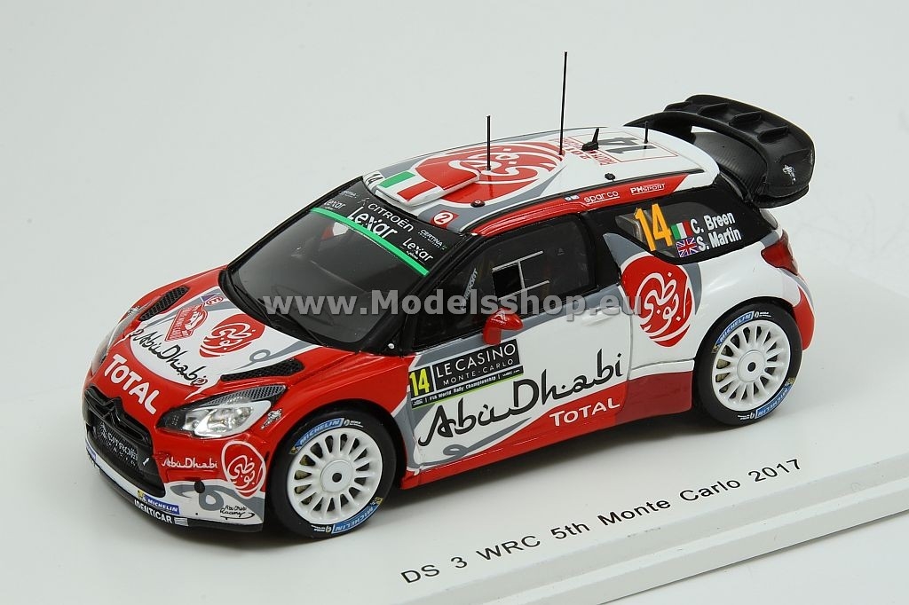 Amazon | 1/43 スパーク SPARK Citroen C3 WRC DNF WRC Monte