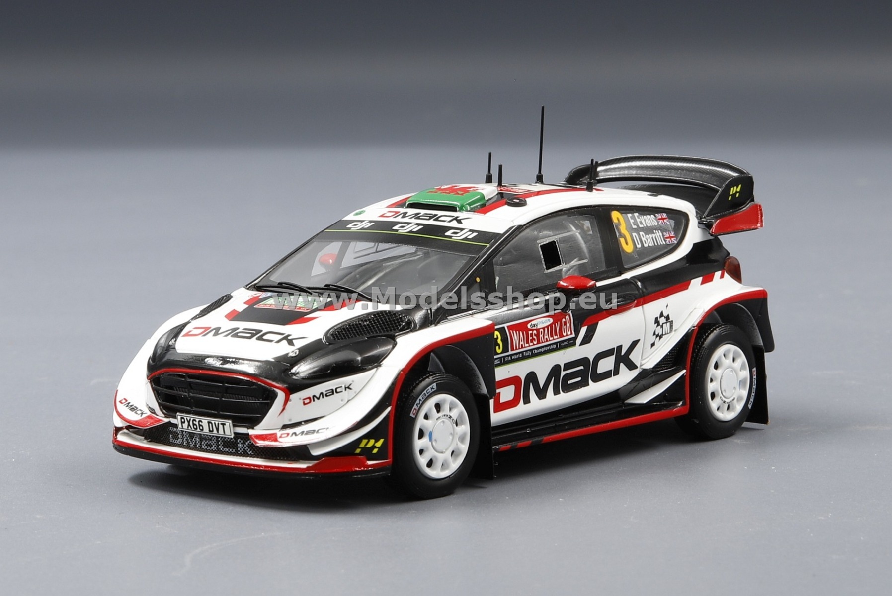 Amazon.co.jp: 1/43 Spark Fiesta フィエスタ WRC #1 S.オジェ