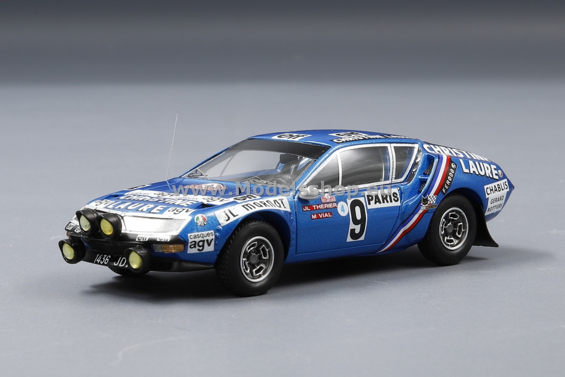 スパーク 1/43 アルピーヌ A310 1976 ラリー モンテカルロ #1