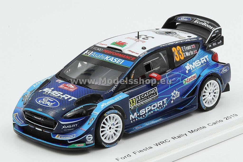 Ford Fiesta Wrc M Sport Ford Wrt No 33 Rally Montecarlo 19 E Evans S Martin