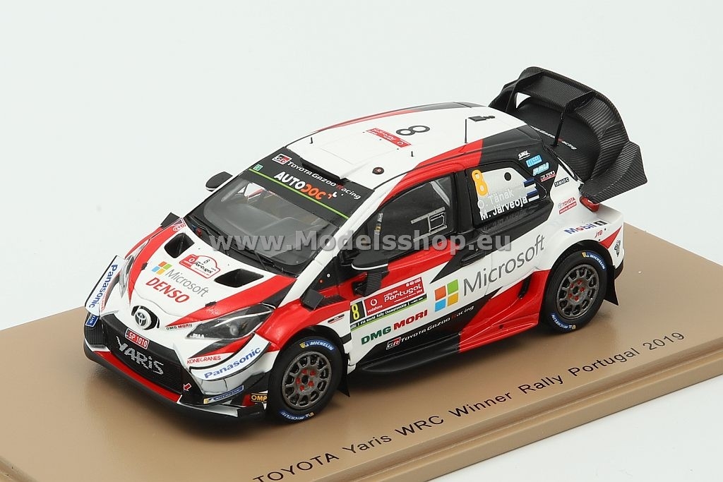 TOYOTA Yaris WRC No.8 Winner Rally Portugal 2019 O. Tänak