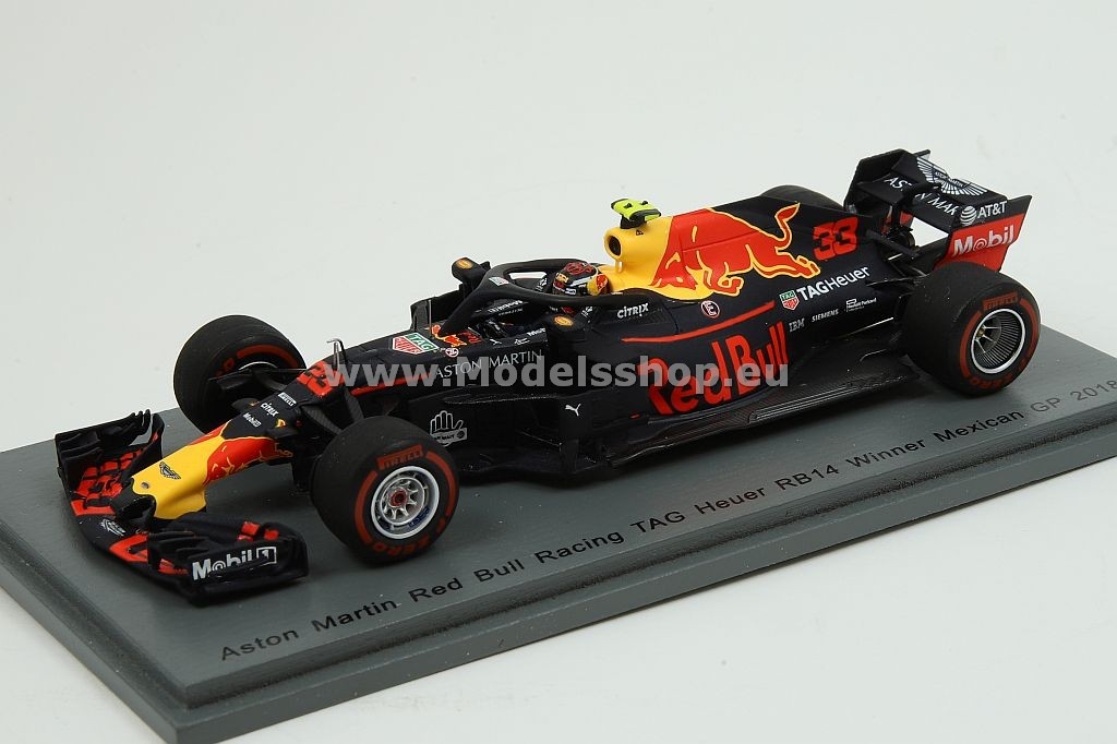 Red Bull Racing-TAG Heuer No.33 Winner Mexican GP 2018 Aston Red Bull Racing-TAG Heuer No.33 Winner Mexican GP 2018 Aston