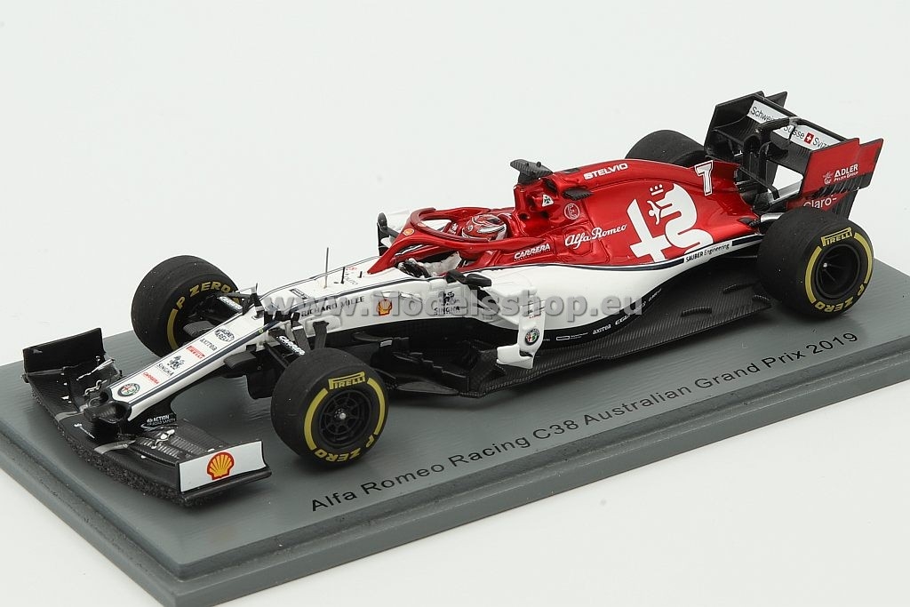 Alfa Romeo Racing Sauber F1 Team No.7 TBC 2019 Alfa Romeo Racing