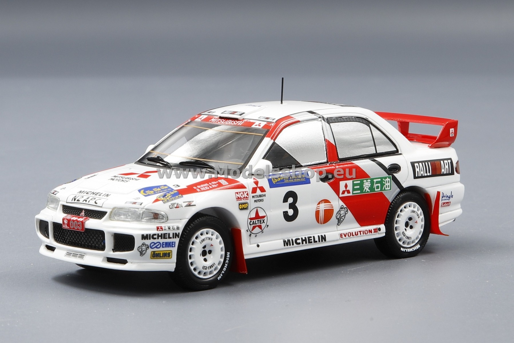 Mitsubishi Lancer Evolution III No.3 2nd Rally Hong Kong