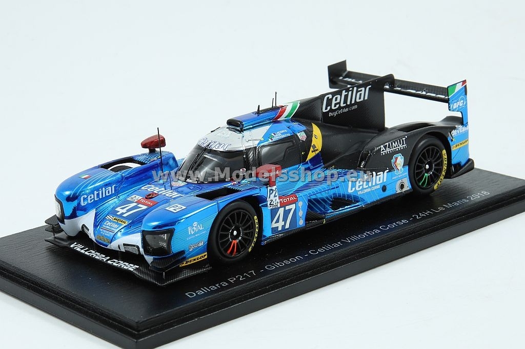 Dallara P217 - Gibson No.47 Cetilar Villorba Corse 24H LeMans 2018