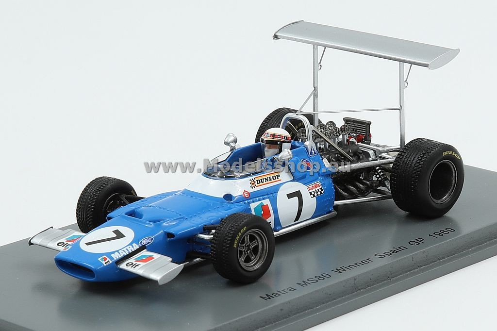 Matra MS80 No.7 Winner Spainish GP 1969 Jackie Stewart Matra MS80 No.7 Winner Spainish GP 1969 Jackie Stewart