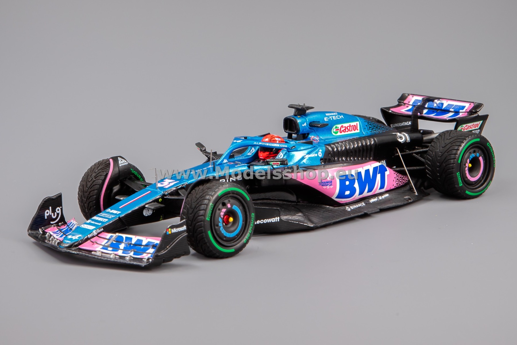 Alpine A523 BWT モナコGP 2023 MINICHAMPS 1/43 - アルピーヌ A523 - モナコGP 2023 (P