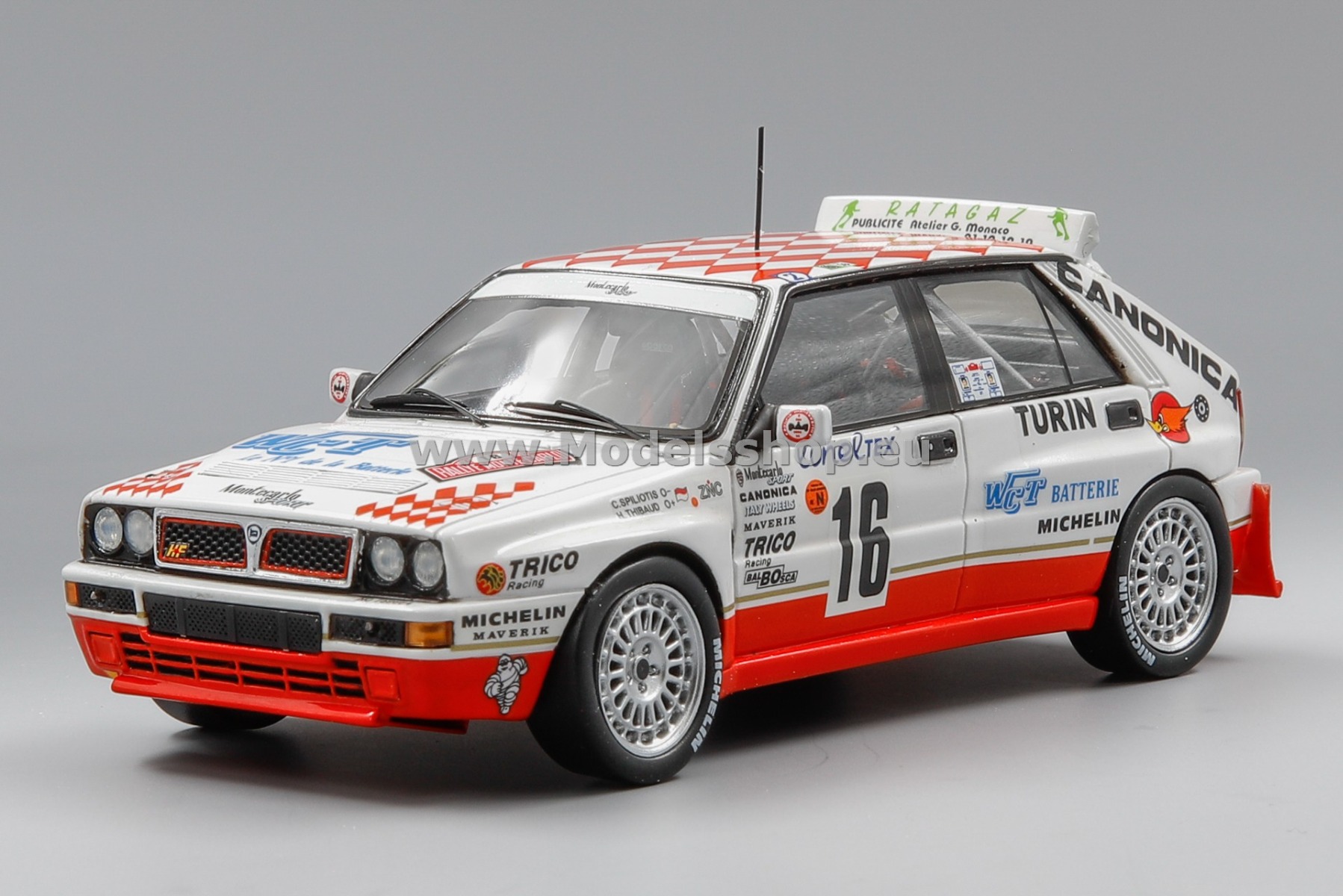 Spark S9026 Lancia Delta HF Intergrale EVO No.16 Winner Grp N