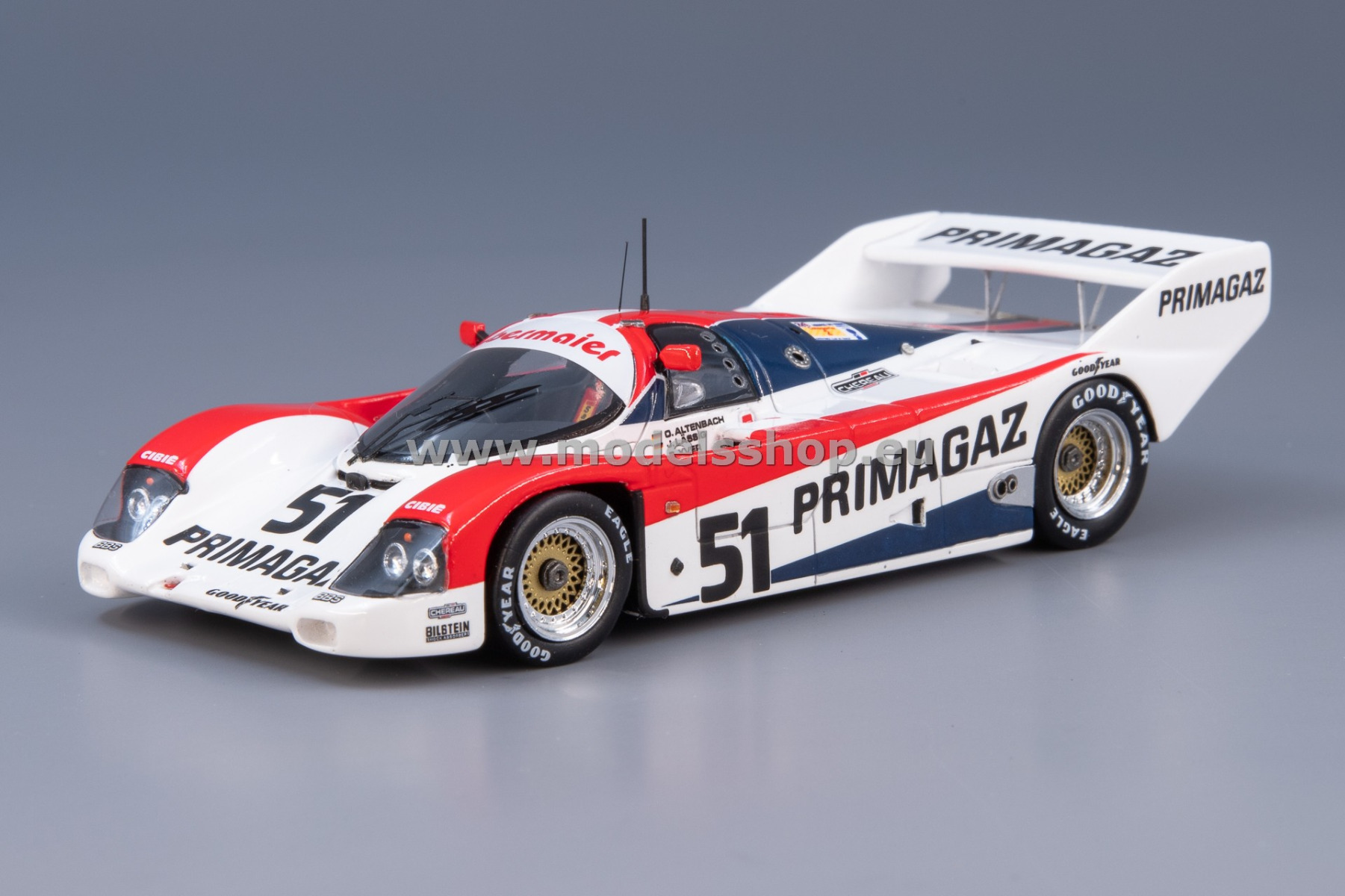Spark S9889 Porsche 962 C No.51, 24H Le Mans 1991, P. Yver Spark S9889 Porsche 962 C No.51, 24H Le Mans 1991, P. Yver
