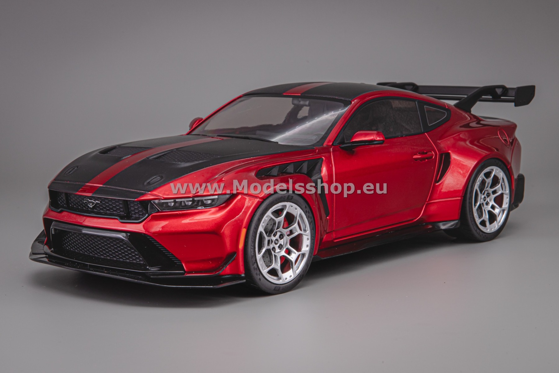 Modèle Réduit Ford Mustang S650 GTD 1/18 - Dark Red Metallic - IXO - Neuf
