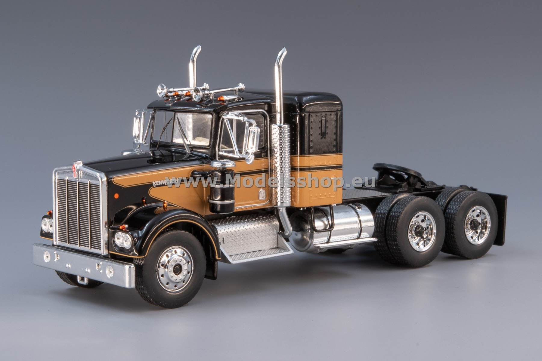 IXO TR144.22 Kenworth W 900 tractor truck, 1976 /black/