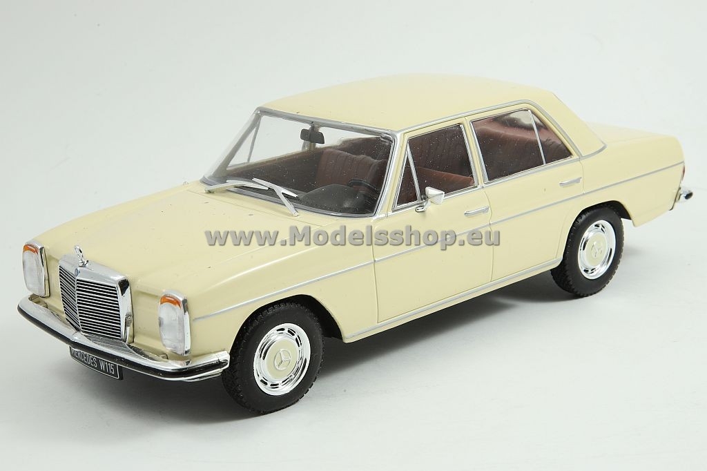 Miniature Welly Mercedes 220 (W115) 1968 Blanche échelle 1/24 - Modèle Die‑cast Neuf